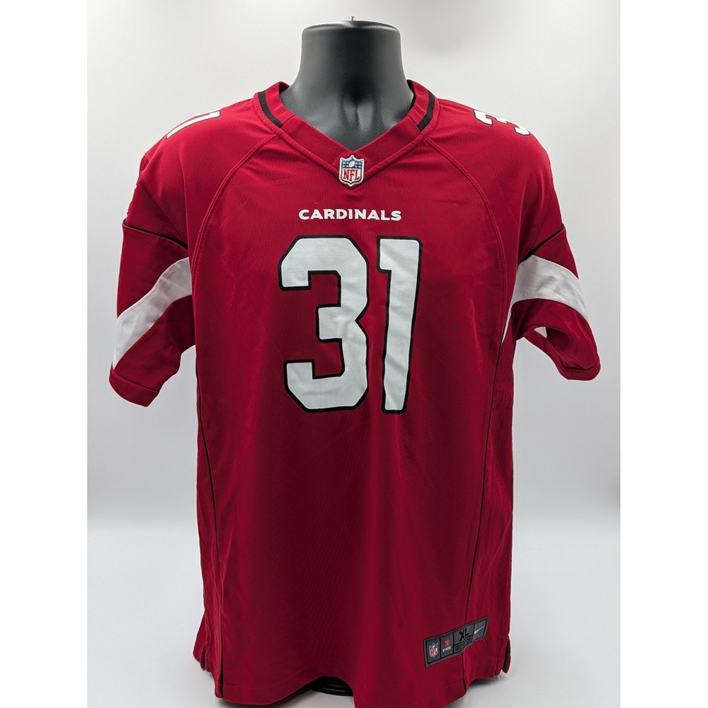 Arizona Cardinals NFL Jersey David Johnson 31 Red Nike XL‎ On Field